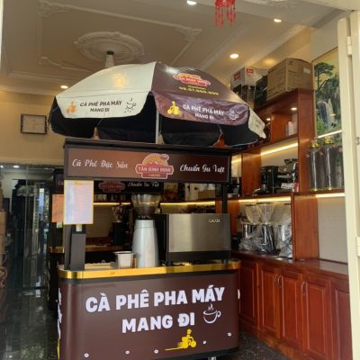 Bán xe cafe mang đi