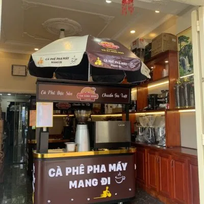 Bán xe cafe mang đi