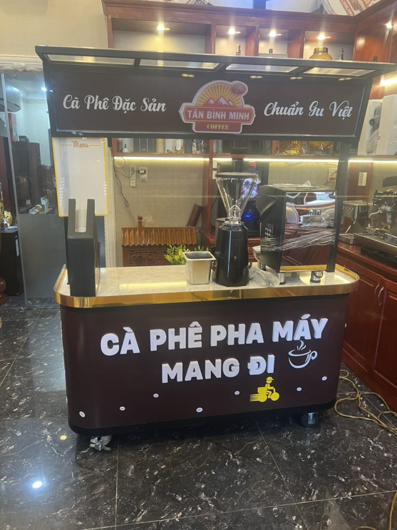 Bán xe cafe mang đi