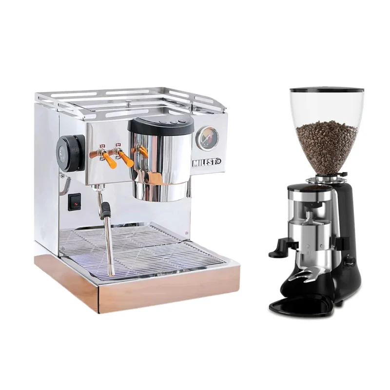 Combo máy pha cà phê Milesto EM19-M3 Pro và HC600 V2