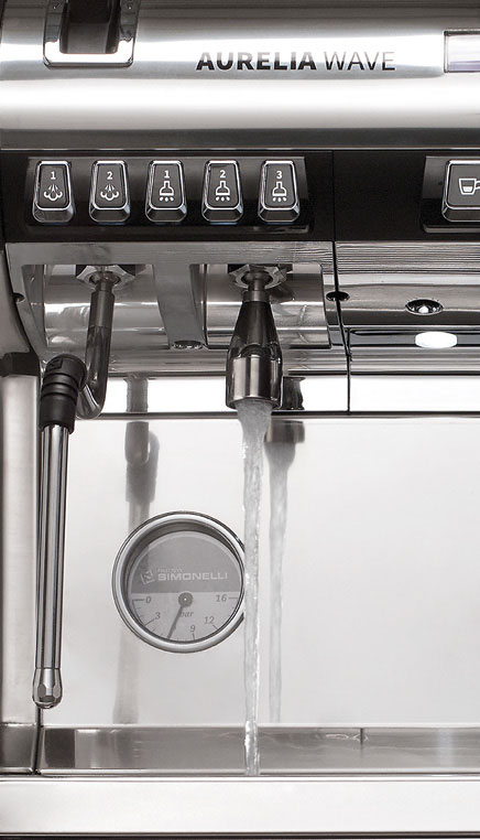 Máy pha cà phê Nuova Simonelli Aurelia Wave 2Gr Vol